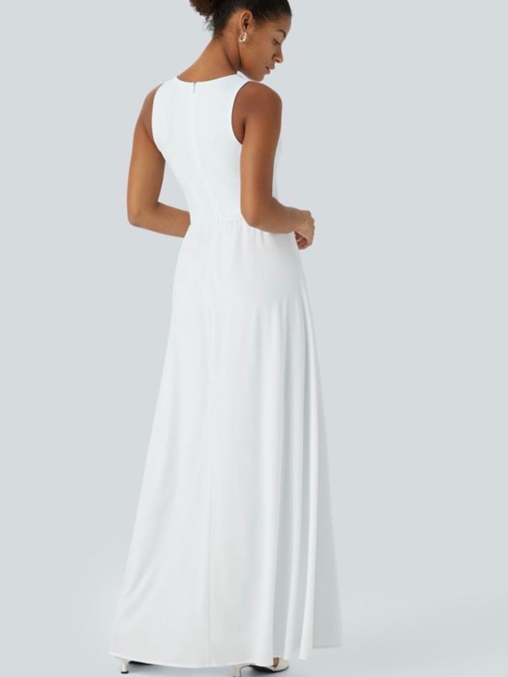 NWOT Halara Breezeful Zipper Sleeveless Pocket Quick Dry Jumpsuit Size M - Picture 2 of 8
